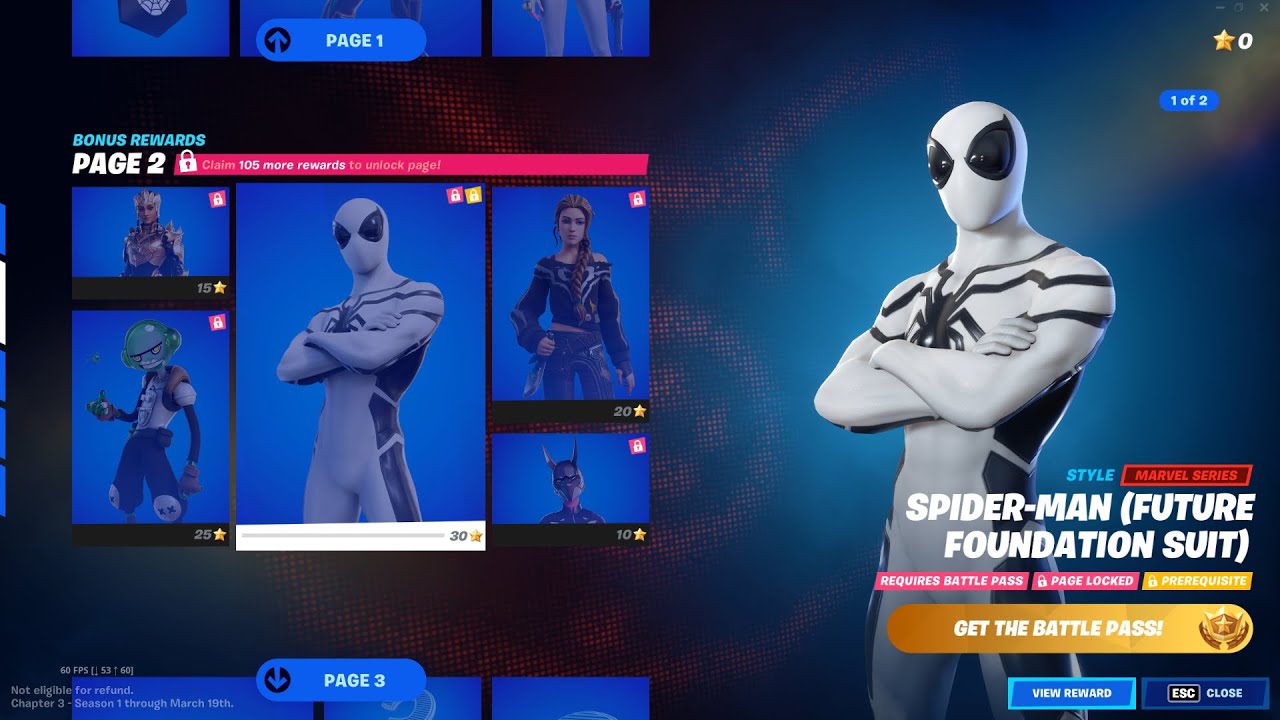 Fortnite Chapter 3 Season 1 Battle Pass Bonus Rewards