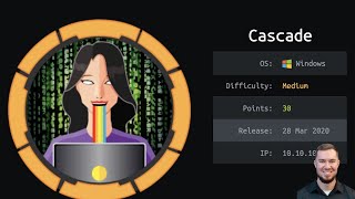 Cascade - HackTheBox LIVE -- [Active Directory Hacking]