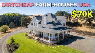 Top 10 $70K Farmhouses With Land in Oregon - Too Good To Be True?
