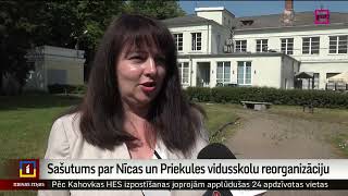 Sašutums par Nīcas un Priekules vidusskolu reorganizāciju