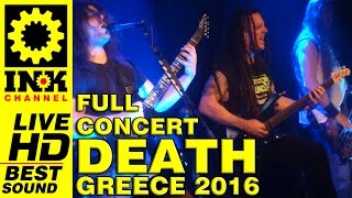 DEATH DTA tours - FULL concert in Greece2016