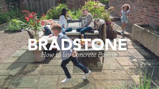 How To Lay Concrete Paving | Bradstone