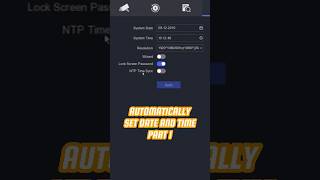 How To Set Date And Time Hikvision DVR Automatically | Part 1 #cctv #hikvision #cctvcamera