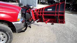 HINIKER VF snowplow working