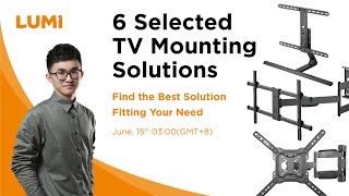 Residential TV Mounting Solution - TV Wall Mounts \u0026 TV Stands [LUMI]