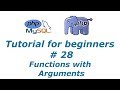 PHP Tutorial 28 - Functions with Arguments | BTT