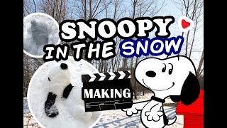 史努比 I Snoopy In The Snow I 爆漫阿力 I 积雪 I 创作