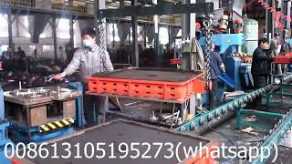 Jolt-queeze Foundry Casting Sand Molding Machine Working Process