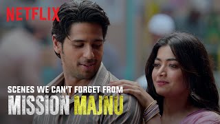Scenes We Are Majnu Over! | Sidharth Malhotra, Rashmika Mandanna | Mission Majnu | Netflix India