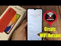 How to Set Up Mobile Hotspot on Samsung Galaxy A03 - Create WiFi Hotspot