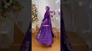 GAMIS SYARI TERBARU 2024 || GAMIS SYARI LEBARAN || DRESS PESTA