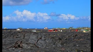 Hawaii Lava Flow, and The Walk Out To It.