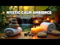 🌿 Mystic Calm – Waterfall Sounds & Candlelight for Ultimate Relaxation 🕯️