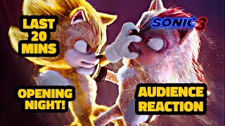 (LAST 20 MINS) Sonic The Hedgehog 3 Audience REACTION + OPENING NIGHT DECEMBER 19TH 2024!!! PEAK!!!