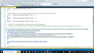 Implicit conversion in SQL Server (Hebrew edition)