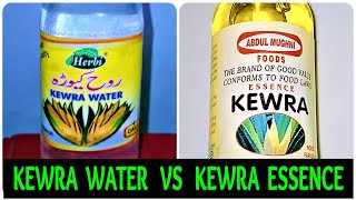 Kewra Water VS Kewra Essence