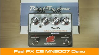 Past FX CE MN3007: Acoustic and Bass Guitar Short Demo (No Talking)