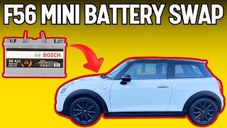 HOW TO SWAP THE 12V BATTERY IN AN F56 MINI COOPER S