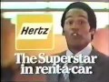 vintage commercial hertz commercial o.j. simpson 1978