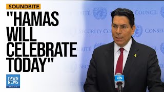 Today's UNSC Resolution 'Nothing Short Of A Betrayal': Israeli Envoy Danny Danon | Dawn News English