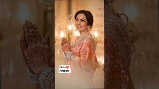 Nita Ambani’s Priceless Smile in Saree – Elegance \u0026 Grace #shorts