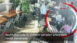 Böyle kavga görülmedi şirket sahipleri birbirine girdi (Beylikdüzü)