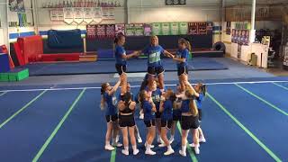 Cheer Camp Pyramid 2017