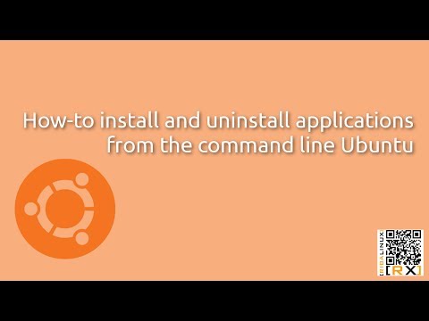 How-to install and uninstall applications from the command line Ubuntu