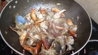 ឆាក្តាមថ្ម | Asian food | cambodia cooking | cooking videos | food videos | #80