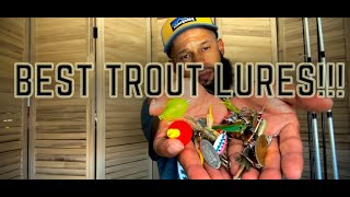 My TOP 3 TROUT LURES!!! (Guaranteed Success)