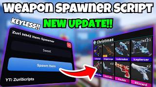 [💝] NEW UPDATE!! Weapon Spawner Murder Mystery 2 🥰 Script | KEYLESS | MAY 2026
