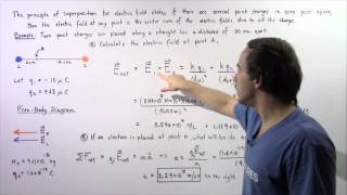 Electric Field Example # 2