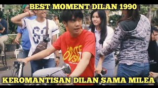 Suara milea dari dilan best momet keromantisan dilan dan milea 1990