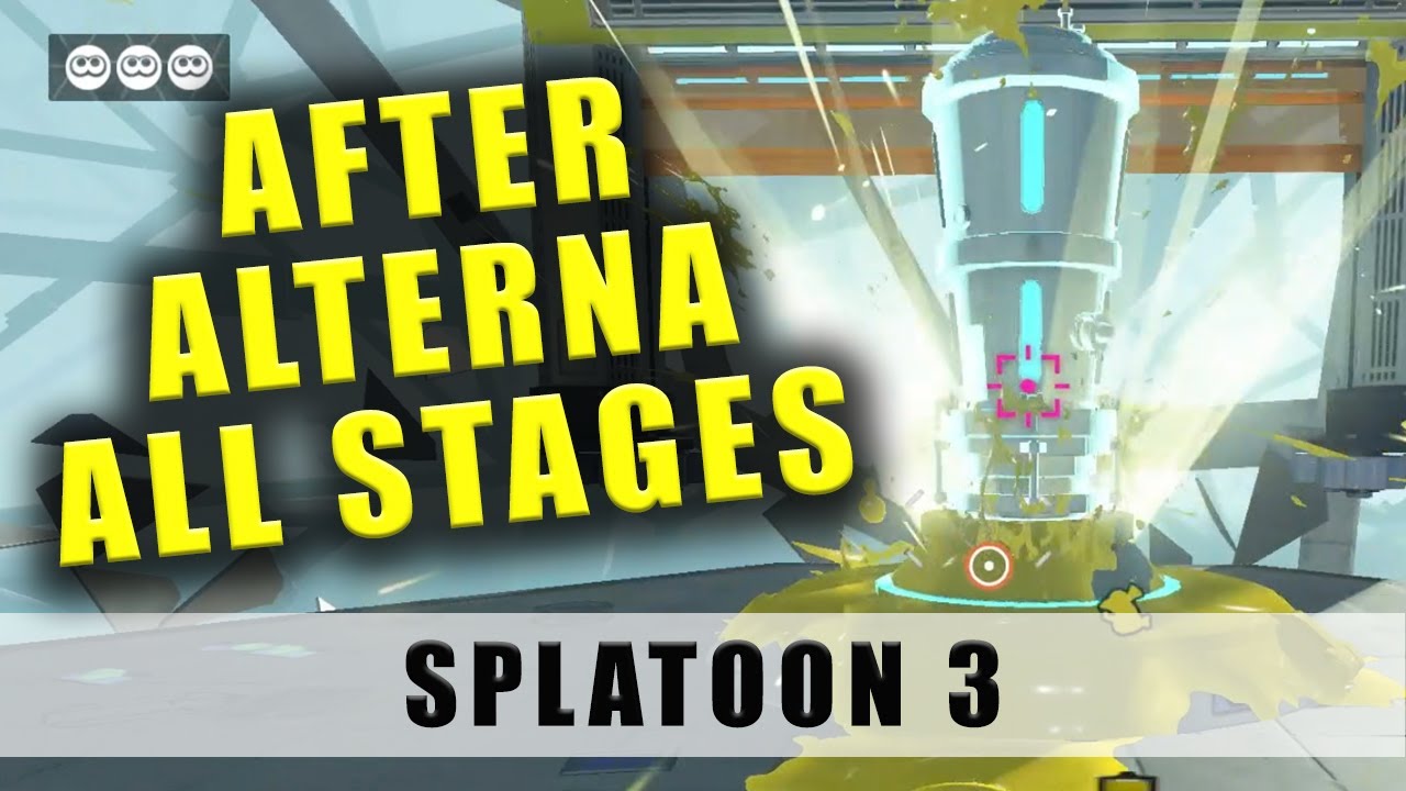 Splatoon 3 After Alterna - Secret Kettle Level After Alterna All Phases ...