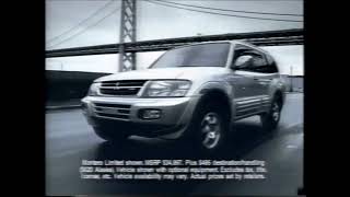 2001 Mitsubishi Montero (Pajero) Commercial