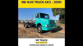 MERCEDES BENZ MB 1620 TRUCK 6X2 ANO 2000 VIP TRUCK