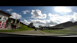 driving from Triberg to Titisee