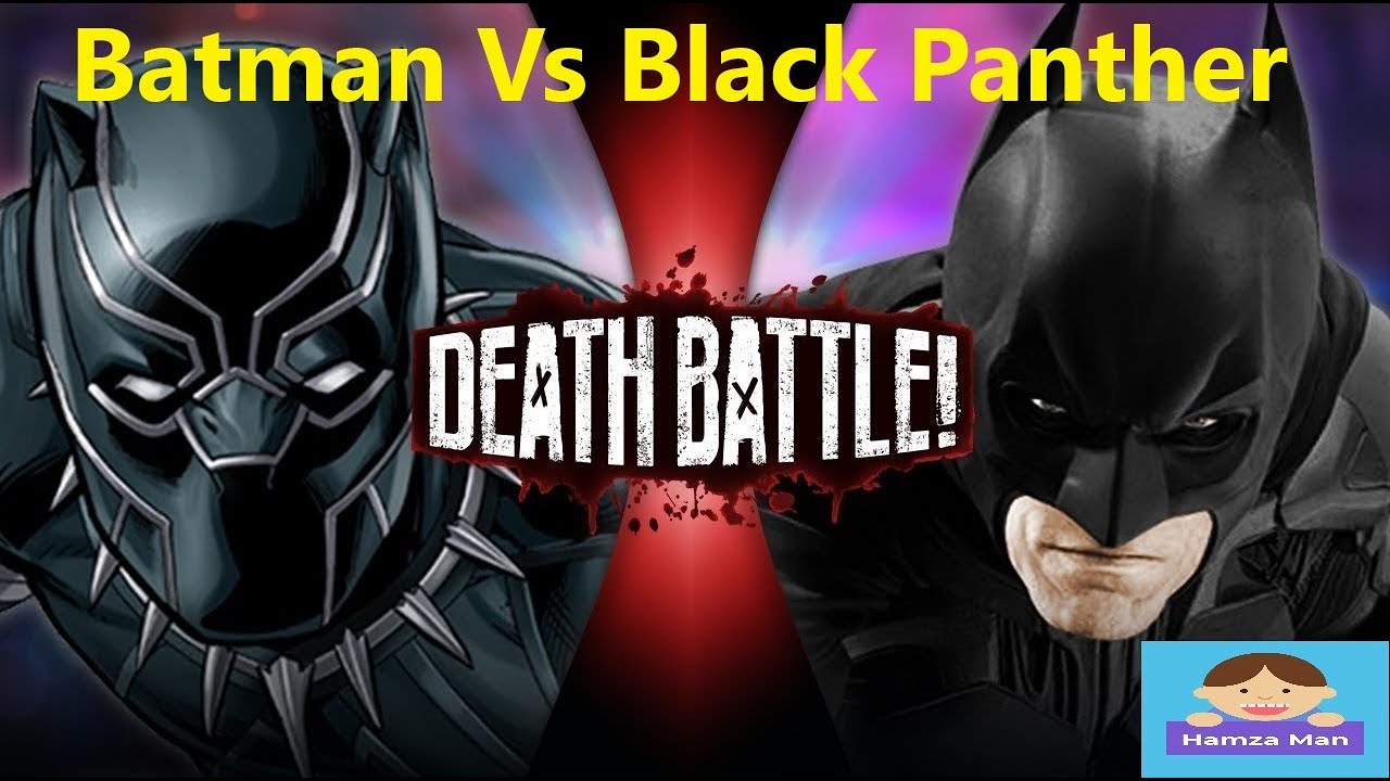 Batman Vs Black Panther Battle | Hamza Man - YouTube