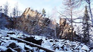 Фэтбайкинг по Олхинским Столбам \