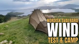 #333 First Camp \u0026 High Wind Test Of The NEW Nordisk Svalbard PU (2.0) Tent | Heads Or Tails?