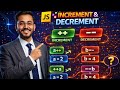 Increment and Decrement Operators JavaScript Tutorial