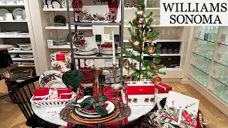 🎄 WILLIAMS SONOMA NEW CHRISTMAS 2024 COLLECTION ✨ FESTIVE TABLE & GIFT IDEAS