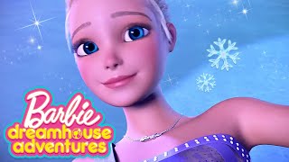 @Barbie | BARBIE’S FIGURE SKATE ROUTINE ⛸️❄️ | Barbie Dreamhouse Adventures
