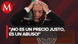 AMLO asegura que Larrea pidió 9500 mdp por vías de Ferrosur; 