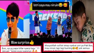 SURPRISE RIZKY BILLAR NYANYI DAN SEBUT NAMA LESTI DIPANGGUNG DAHSYAT INI LESLAR TAMPIL ACARA LIVE