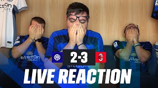 LIVE REACTION SUPERCOPPA | Inter-Milan 2-3 #InterPerSempre