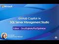 GitHub Copilot in SSMS: Doc / Explain / Fix / Optimize