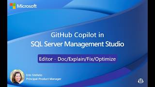GitHub Copilot in SSMS: Doc / Explain / Fix / Optimize