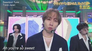 Travis Japan「Sweetest Tune」~ 年間ミュージックアワード~今年No1曲・歌手発表 28.12.2024