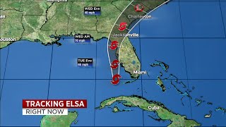 Tropical Storm Elsa: 11 a.m. Tuesday advisory